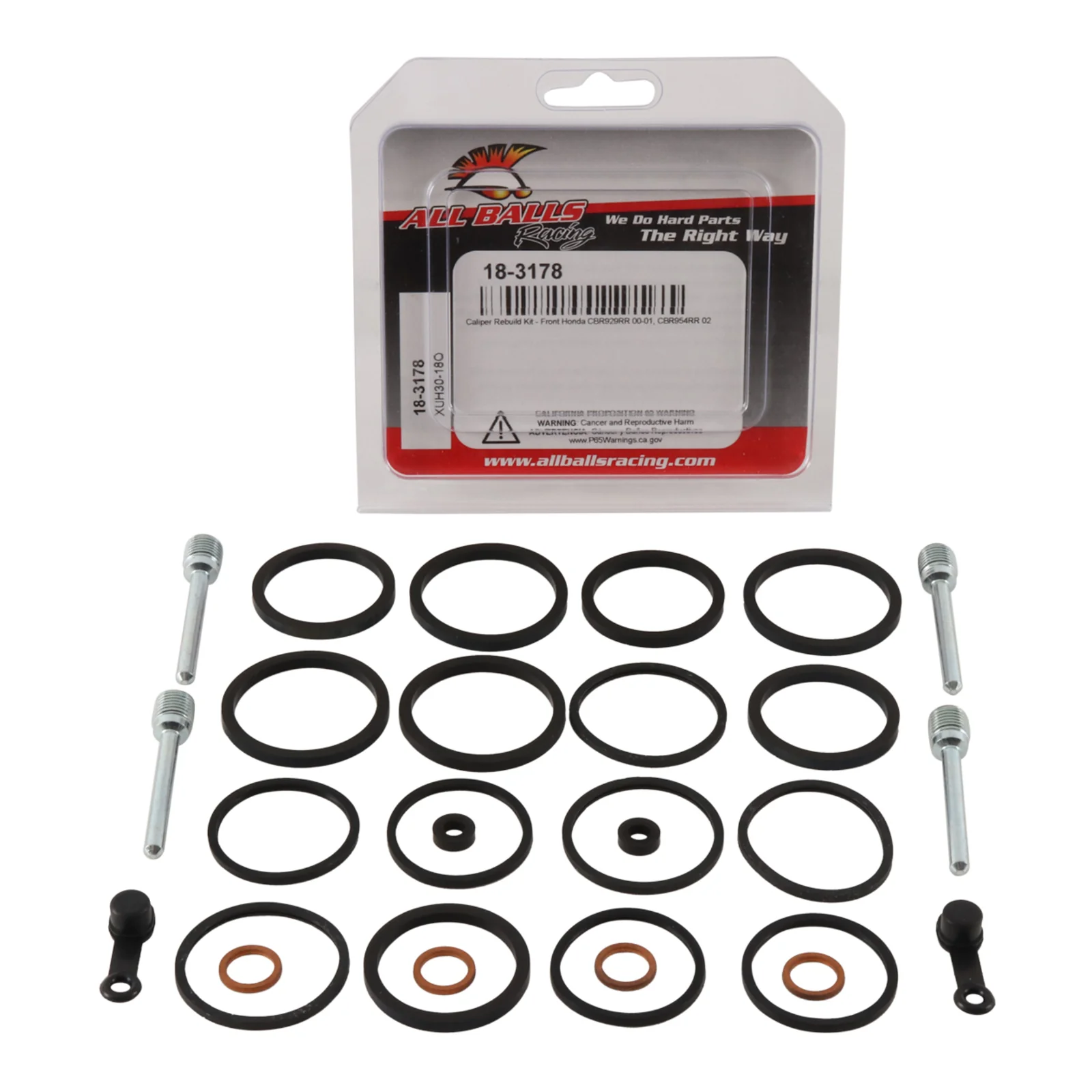 All Balls Racing Calliper Rebuild Kit (18-3178) - Image 3