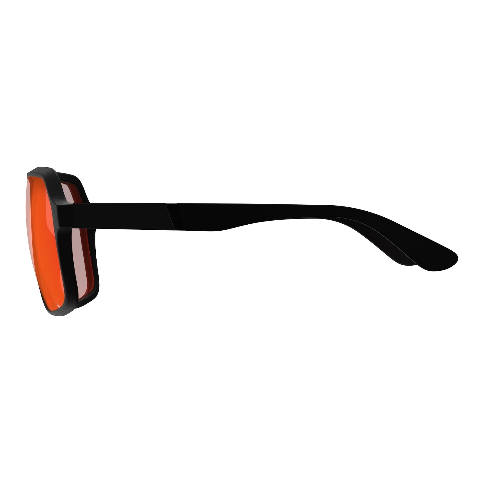 Leatt TheViz Sunglasses Andes - Satin Black Polarized Red 14 VLT - Image 3