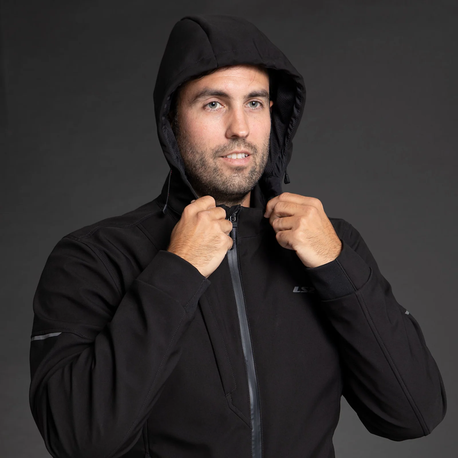LS2 Bolton Men's Jacket - Black - Image 5