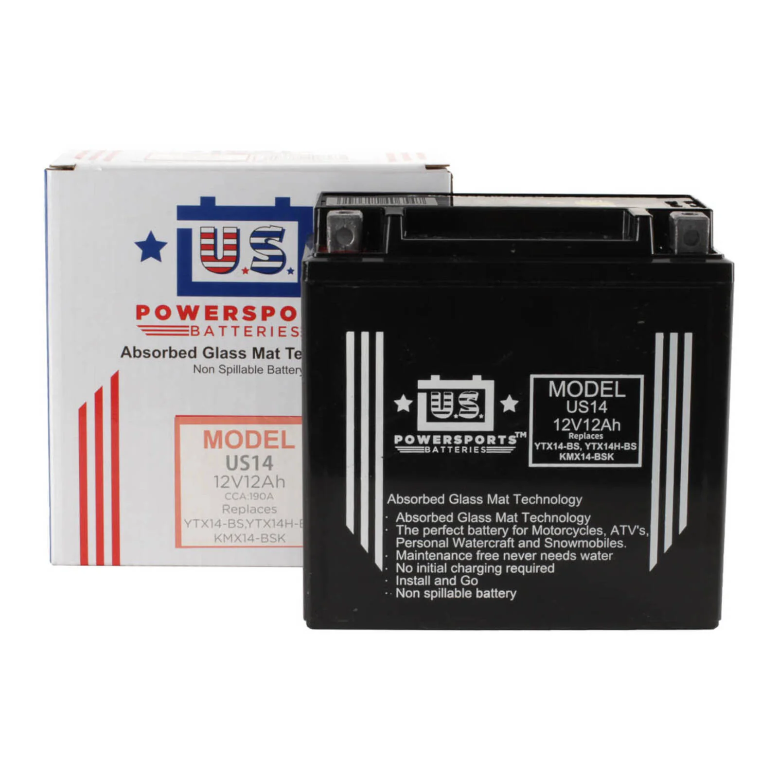 USPS AGM Battery - US14-BS - Image 4