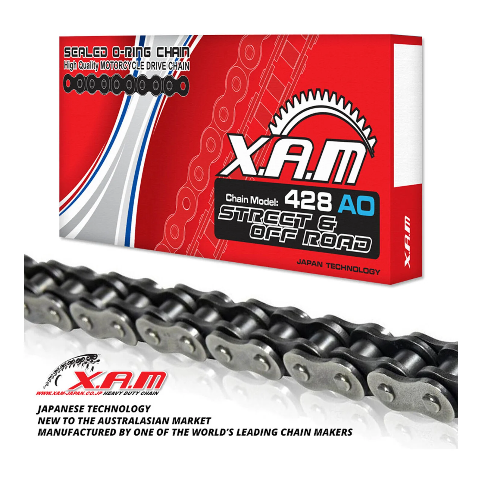 XAM Sprocket Kit Yamaha AG125 O-ring 14/50 - Image 4